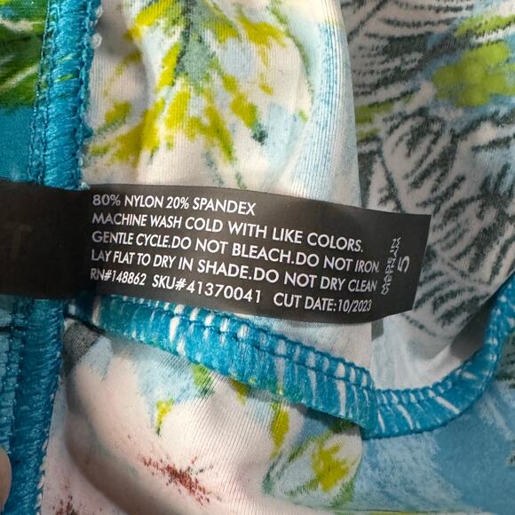 Torrid SZ 5 (5X-Large) Swim Skirt Pull-On Stretch UPF 40+ Tropical Tiger Print - Picture 6 of 6